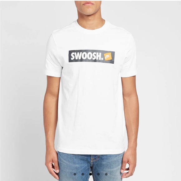Nike Swoosh Box Logo T-shirt - Picture 1 of 7